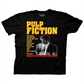Camiseta gráfica masculina com pôster Pulp Fiction da Ripple Junction, preta, tamanho médio