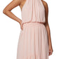 Vestido midi com decote halter e decote halter laranja Laundry By Shelli Segal