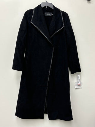 Casaco feminino com abotoamento duplo e saia Laundry By Shelli Segal, preto, tamanho XX-G