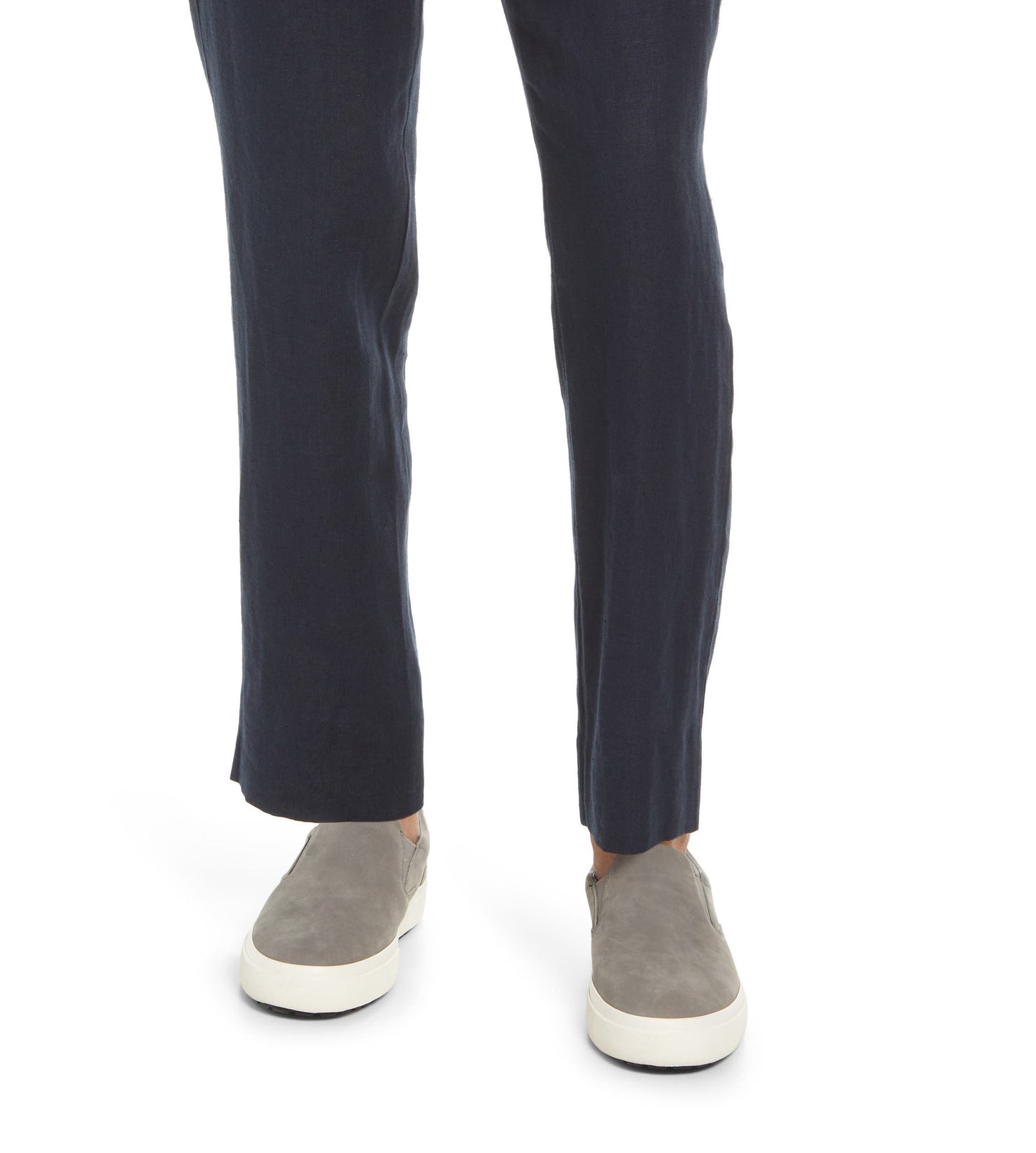 Calça leve de cânhamo masculina Vince Camuto, azul, tamanho médio