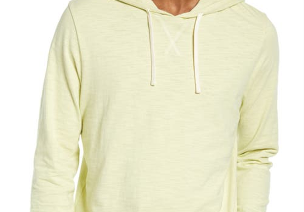 Moletom com capuz Vince Regular Fit Slub - Cor Cactus Bloom Tamanho XX-G