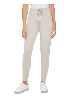 Calça Jogger Feminina Calvin Klein Jeans Honeycomb Bege Tamanho Grande