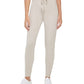 Calça Jogger Feminina Calvin Klein Honeycomb Bege Tamanho XS