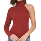 Blusa Calvin Klein Feminina Gola Alta Um Ombro Vermelha Tamanho P