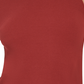 Blusa Calvin Klein Feminina Gola Alta Um Ombro Vermelha Tamanho P