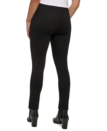 Calça Calvin Klein Feminina Cano Curto Ponte Preta Tamanho Médio