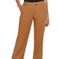 Calça feminina Calvin Klein Wide Leg Marrom Tamanho 16