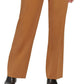 Calça feminina Calvin Klein Wide Leg Marrom Tamanho 10