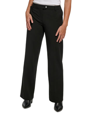 Calvin Klein Women's Wide Leg Pants Black Size 16