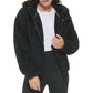 Jaqueta Sherpa com Capuz Calvin Klein Feminina Preta Tamanho X-G