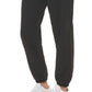 Calça de moletom elástica com logo Calvin Klein feminina, preta, tamanho pequeno