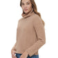 Suéter Calvin Klein Feminino de Tricô com Mangas e Cordão Marrom Tamanho Grande