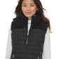 Colete Puffer Calvin Klein Feminino Sherpa Trim Preto Tamanho Grande