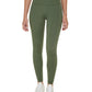 Calça legging Calvin Klein feminina com bolso lateral 7/8 verde tamanho grande