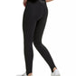 Calça legging feminina Calvin Klein cintura super alta, comprimento total, preta, tamanho grande