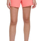 Calvin Klein Shorts Feminino Cintura Alta Canelada Laranja