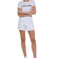 Camiseta Calvin Klein Feminina com Logo Branca Tamanho Grande