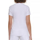 Camiseta Calvin Klein Feminina com Logo Branca Tamanho Grande