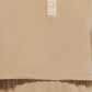 Calvin Klein Polo de algodão feminino, marrom, tamanho extragrande