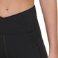 Calvin Klein Shorts Feminino Cós Cruzado Preto Tamanho Grande
