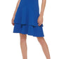 Vestido Calvin Klein Feminino Azul Tamanho 12 Petite