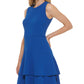 Vestido Calvin Klein Feminino Azul Tamanho 8 Petite