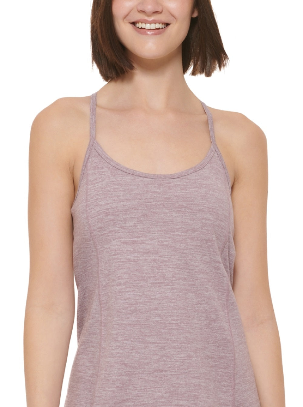 Vestido de ginástica feminino Calvin Klein bege tamanho extrapequeno