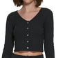 Cardigan Slim Fit Feminino Calvin Klein Preto Tamanho X-G