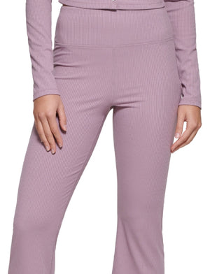 Calça Calvin Klein Feminina Cintura Alta Comprimento Tornozelo Marrom Tamanho X-G