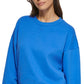 Blusa Calvin Klein Feminina com Barra Cruzada Azul Tamanho P