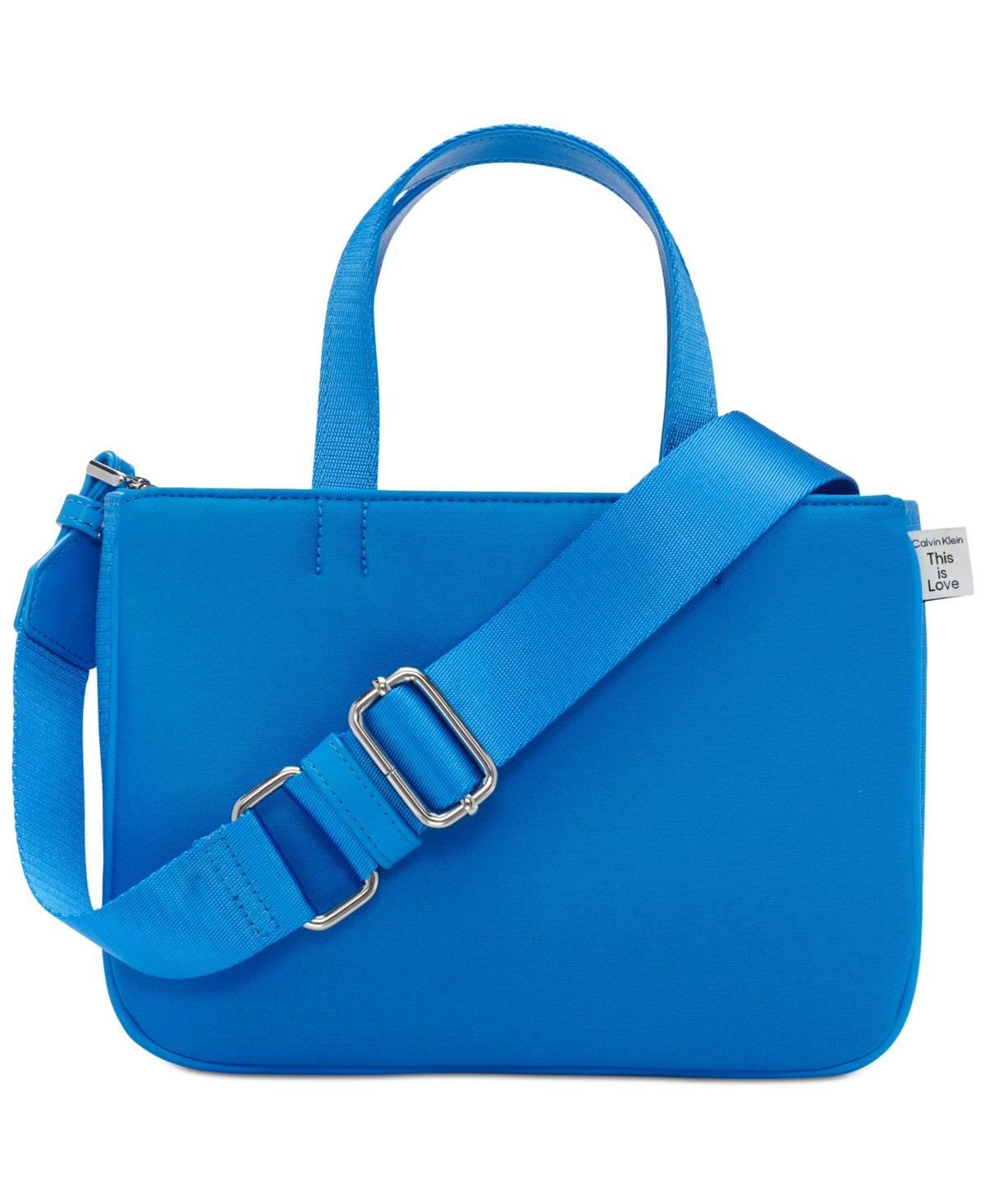 Calvin Klein Tessa Crossbody Feminina Azul Tamanho Regular