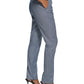 Calça Calvin Klein Feminina Cintura Média com Zíper no Tornozelo Azul Tamanho 12 Petite