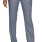 Calça Calvin Klein Feminina Cintura Média com Zíper no Tornozelo Azul
