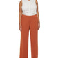 Calça Calvin Klein Lux Highline Feminina Marrom Tamanho 16W