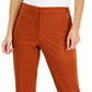 Calça skinny Calvin Klein Lux Highline feminina marrom tamanho 12 Petite