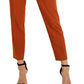 Calça skinny Calvin Klein Lux Highline feminina marrom tamanho 12 Petite