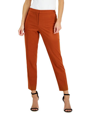 Calça skinny Calvin Klein Lux Highline feminina marrom tamanho 6 pequena