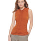 Blusa sem mangas Calvin Klein feminina, marrom, tamanho X-G