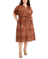 calvin-klein-womens-cotton-batik-print-shirt-dress-brown-size-20w