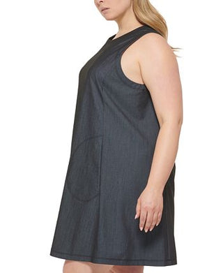 Vestido jeans feminino Calvin Klein azul tamanho 20W