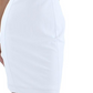 Vestido Calvin Klein Feminino Crepe com Punhos Amarrados Branco Tamanho 12