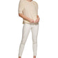 Blusa Calvin Klein Feminina Texturizada Ombros Bufantes Marrom Tamanho P