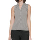 Blusa Calvin Klein Feminina Estampada Gola V Verde Tamanho Pequeno Médio