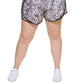 Calvin Klein Shorts de corrida estampado feminino bege tamanho 3X