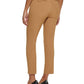 Calça Calvin Klein Highline Texturizada Feminina Marrom Tamanho 6 Petite