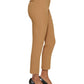 Calça Calvin Klein Highline Texturizada Feminina Marrom Tamanho 6 Petite