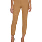Calça Calvin Klein Highline Texturizada Feminina Marrom Tamanho 6 Petite