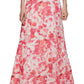 Vestido Calvin Klein Feminino Floral com Alças nas Costas Rosa Tamanho 6