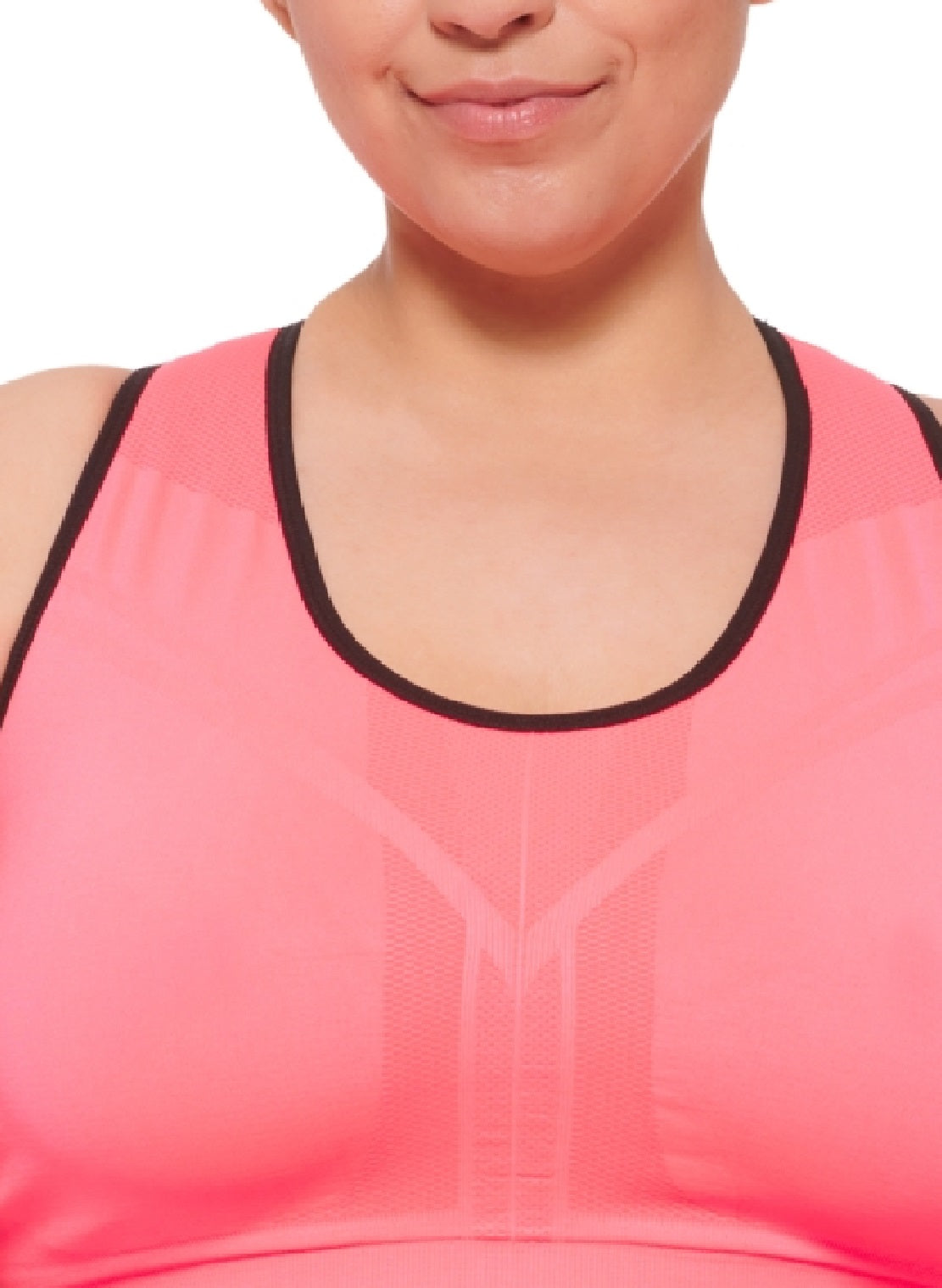 Sutiã esportivo reversível Calvin Klein feminino de médio impacto laranja tamanho 1X