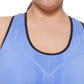 Sutiã esportivo reversível Calvin Klein feminino de impacto médio, roxo, tamanho 3X